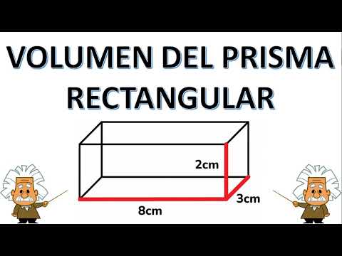 VOLUMEN DE UN PRISMA RECTANGULAR - EJERCICIOS RESUELTOS