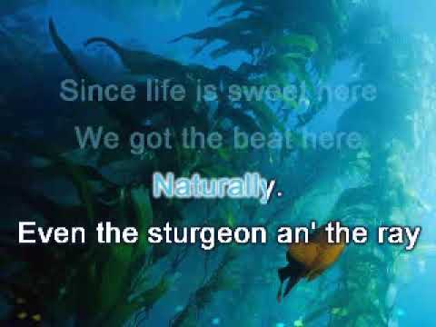 Karaoke instrumental Under the Sea - Disney Little Mermaid