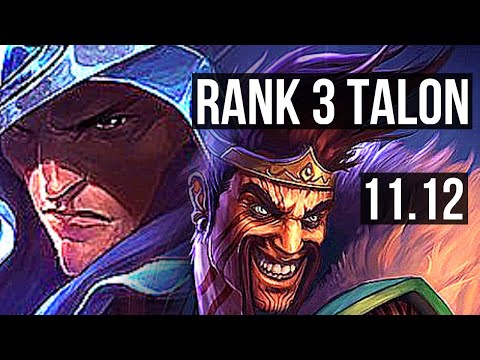 TALON vs DRAVEN (MID) | Rank 3 Talon, Legendary, 400+ games | BR Challenger | v11.12
