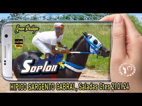 SOPLON-Gran Destape- Hipico Sargento Cabral- Saladas Ctes, 21.01.24