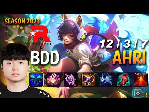 KT BDD AHRI vs JAYCE Mid - Patch 13.14 KR Ranked