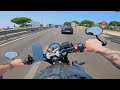 FULL THROTTLE 2024 Triumph Street Triple 765 R With Full SC Project Exhaust Raw Sound Ride To Work