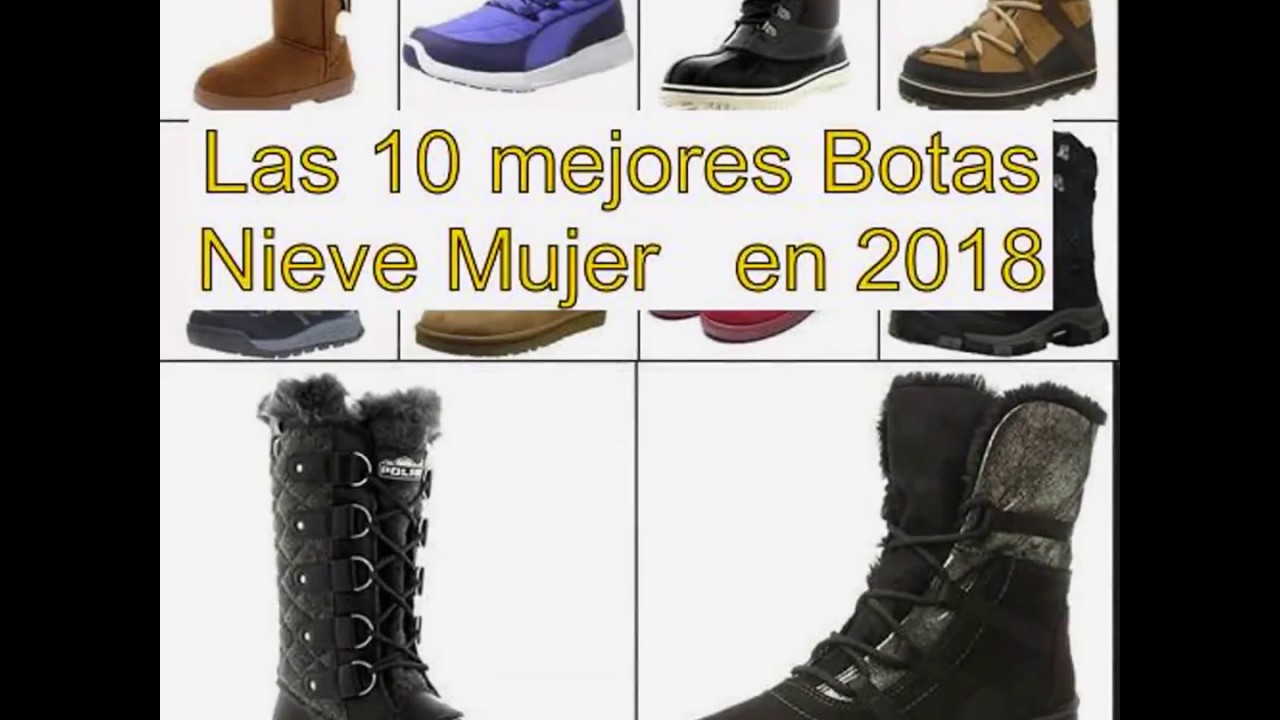 Las 10 mejores Botas Nieve Mujer en 2018