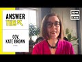 Oregon Gov. Kate Brown Calls Out Trump's Voter Fraud Claims: 'Time for Us to Fight Back' | NowThis