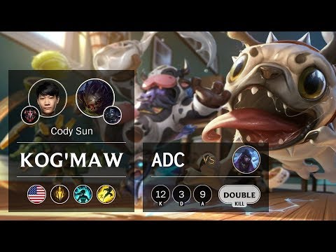 Kog'Maw ADC vs Aphelios - NA Grandmaster Patch 10.2