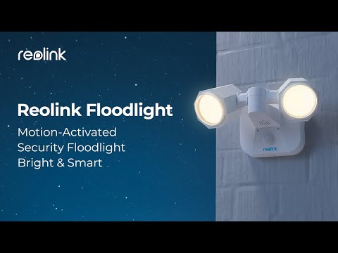 Reolink Floodlight: Bright Motion-Activated Security Floodlight for a Smart Home