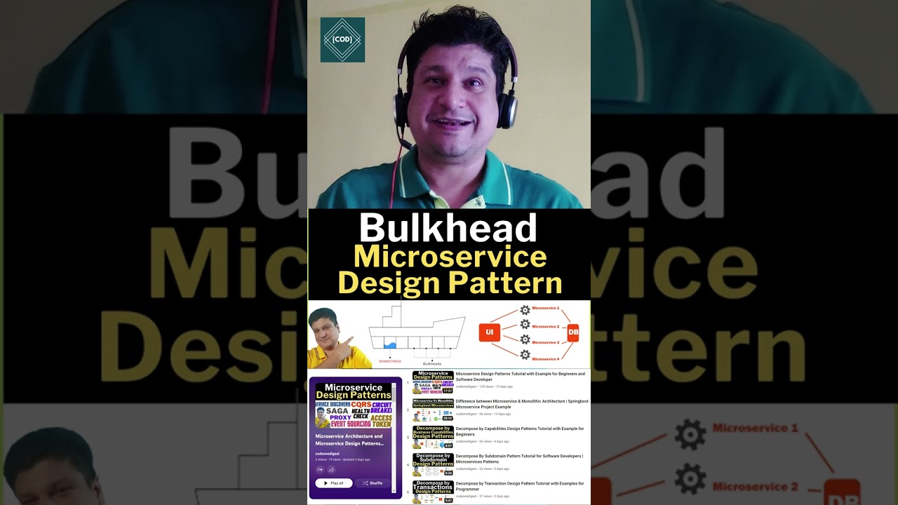 Bulkhead Design Pattern Short Tutorial with Example for Beginners