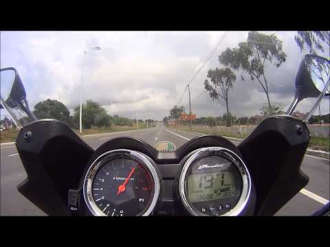 Bandit 1250 S - 0 a 200 em 10 segundos - sony action escape Sa