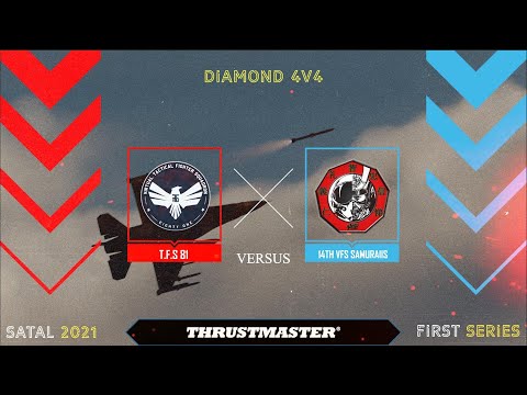 DCS World SATAL 2021 : Tactical Fighter Squadron 81 vs 14th VFS Samurais Supercut ( 4v4 Diamond )