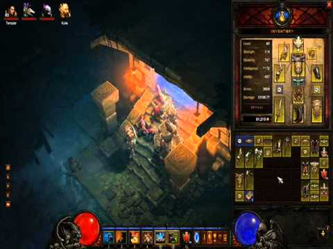 Diablo 3: Killing Venom Toothgrind [Knockback Vampiric Reflects Damage Plagued]  (inferno)