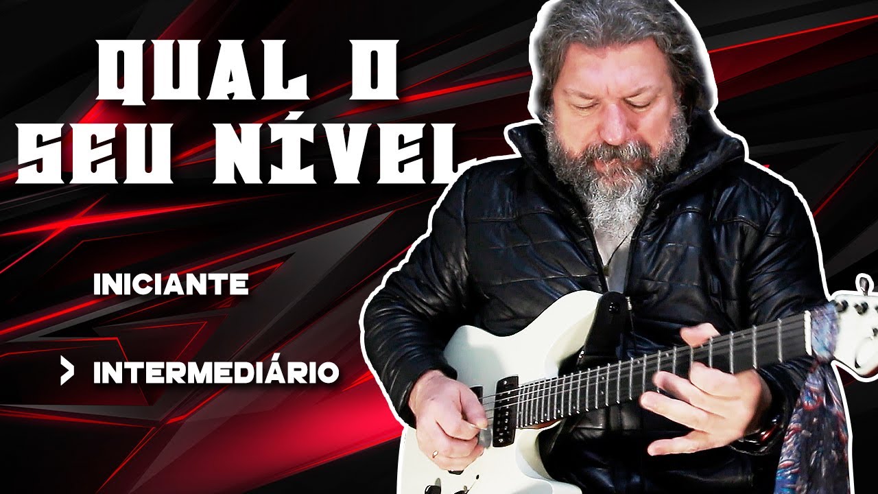Descubra qual é seu nível na guitarra AGORA! Você é iniciante, intermediário ou avançado?