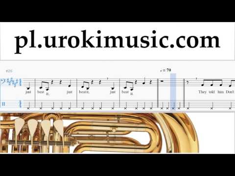 Nauka Gry Na Tubie Michael Jackson - Beat It Nuty Poradnik Część 2 um-i463