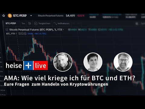 heise+ live: Wir beantworten Ihre Fragen zum Handeln von Kryptowährungen
