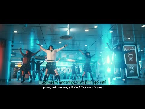 Keyakizaka46 - Getsuyoubi no Asa, Skirt wo Kirareta