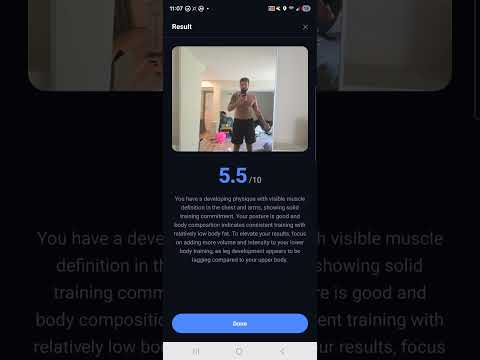 PhysiqueIQ- AI fitness Tracker video thumbnail