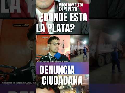 Ciudadano realiza denuncia pública sobre presunto manejo de recursos en Madrid, Cundinamarca