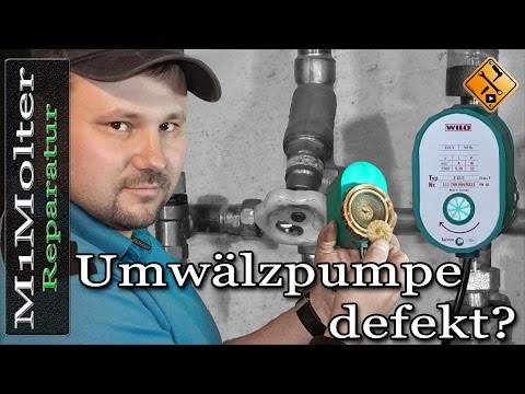 Circulating pump defective? Repair instructions | Repairing a defective heating pump.