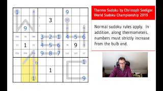 Try A Puzzle From This Year's World Sudoku Championship: Video 2