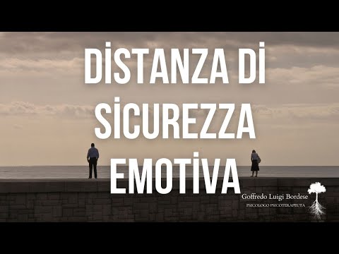 The EMOTIONAL safety DISTANCE, the PROXEMIC distance