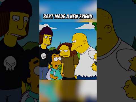 Bart made a new friend