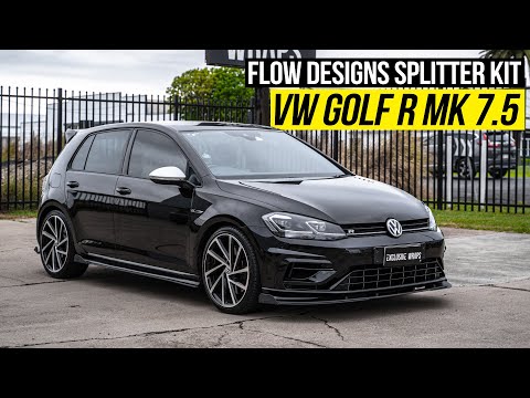 Flow Designs Splitter Kit Installation | Volkswagen Golf R MK 7.5