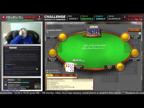 Gracz Team Pro Online Pokerstars, 'DaWarsaw' gra na żywo w pokera Texas Hold'em No Limit