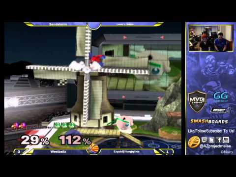 Sandstorm Melee Losers Semis Liquid HungryBox Puff vs Westballz Falco