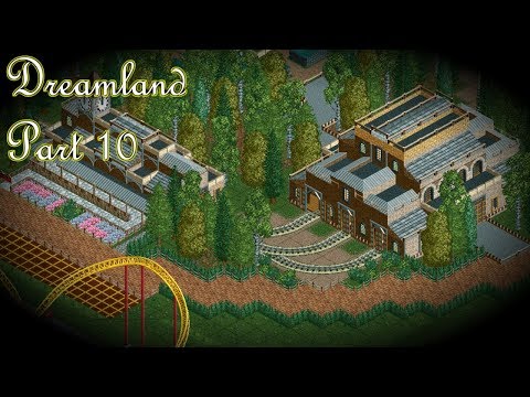 Dreamland w/ ThemeParkManiac - part 10 - railroad and new coaster