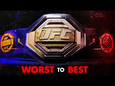 We Ranked the Worst & Best UFC Champions in EVERY Single Division