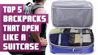 Best Suitcase Backpack | Top 5 Best Backpacks That Open Like a Suitcase Review