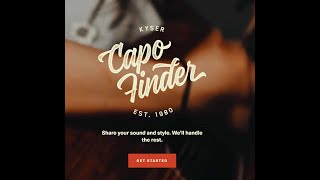 Video thumbnail for Kyser Capo Finder | Official Promo by Kyser Capos