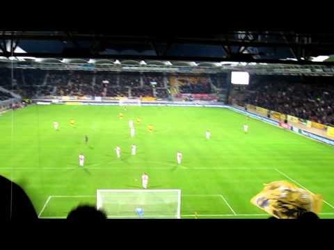 Roda JC - Ajax 2-4 KNVB beker, doelpunt / goal Mads Junker 2-2, 26-10-2011