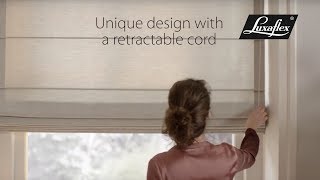 Roman Blinds with SmartCord® operation from Luxaflex®