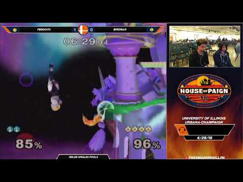 [House of Paign 18] Birdman (Sheik) vs. Ferocitii (Peach) SSBM Singles Pools