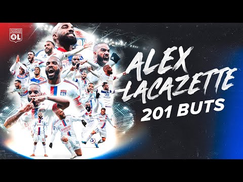 L'intégrale des 201 buts d'Alexandre Lacazette sous le maillot l'OL