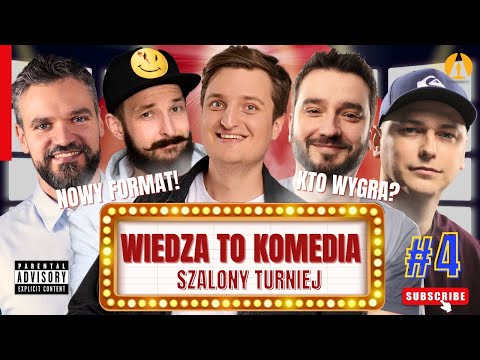 KNOWLEDGE IS COMEDY #4 - Adam Van Bendler, Modzelewski, Banaś, Sikora, Drzewicki (Matura is bulls...