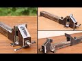 DIY Adjustable Heavy Duty Bench Vise Metal Working Bench Vise