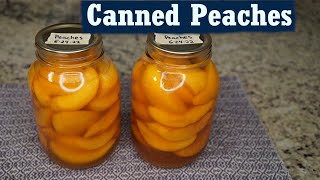 How to Preserve Peaches: Canning