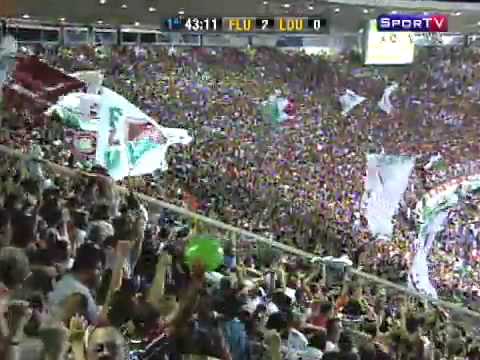 Gols - Flu 3x0 LDU - 2º Jogo Final Sul-Americana 09