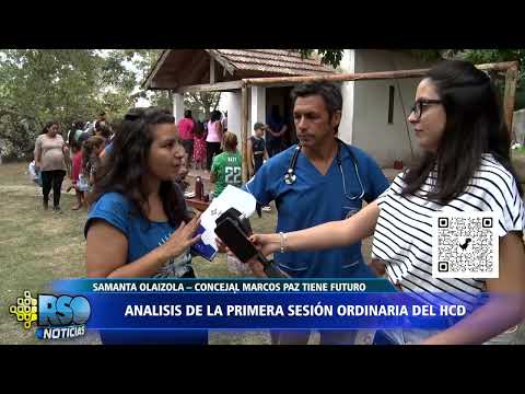 SEBASTIAN AMEIGEIRAS – CONCEJAL MARCOS PAZ TIENE FUTURO   ANALISIS DE LA PRIMERA SESIÓN ORDINARIA DE