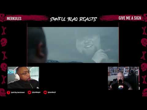 Young Merk with that Real Life Sht! Synful Blaq Reacts - Merkules - Give Me a Sign *REACTION*