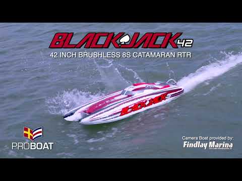Pro Boat Blackjack 42" 8s Catamaran