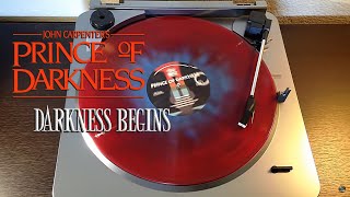 Prince of Darkness - Darkness Begins - Red & Blue Splatter Ltd Death Waltz Vinyl LP Record