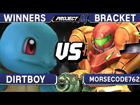Project M - Dirtboy (Squirtle) vs Morsecode762 (Samus) - OTH Winners Bracket