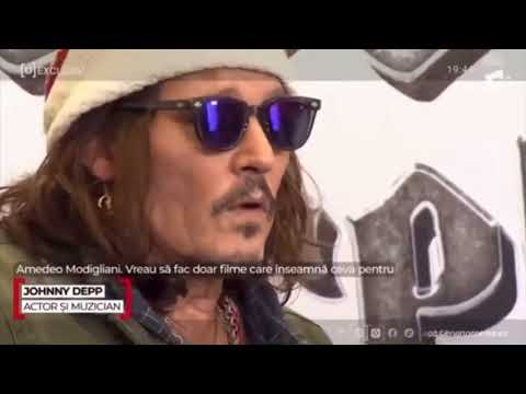 NEW! Johnny Depp Best Moments from Latest Interview in Romania | Hollywood Vampires #johnnydepp #art
