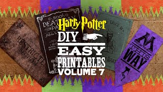 Harry Potter Printables Vol 7