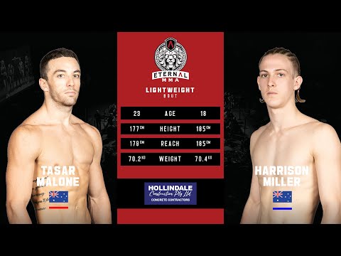 Eternal MMA 52 - Tasar Malone VS Harrison Miller - MMA Fight Video