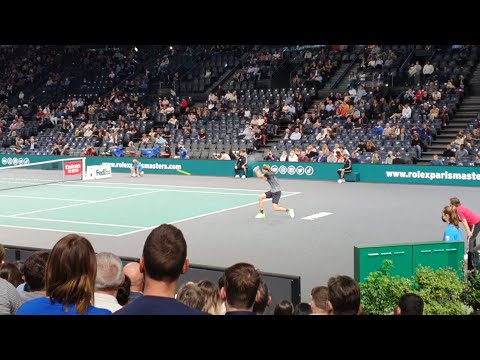Medvedev vs Zverev - First set - 1-1 - Game Medvedev - Focus Zverev