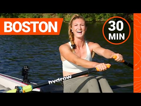 30-Minute "Sprint to the Finish" Row in Boston