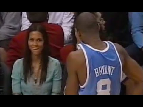 Halle Berry checking out Kobe Bryant 2005